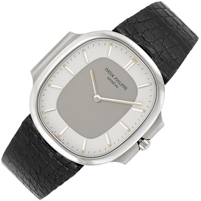 Lot 440 - Gentleman's Stainless Steel 'Hybrid' Ref. 3770 Wristwatch, Patek Philippe & Co.