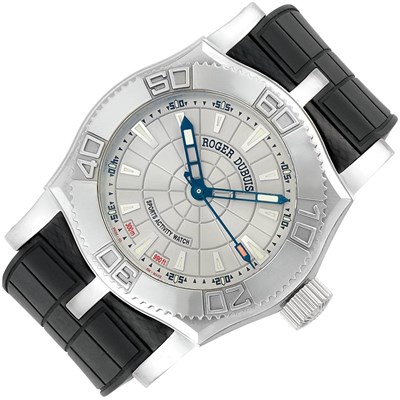 Lot 397 - Gentleman's Stainless Steel and Titanium 'Easy Diver' Wristwatch, Roger Dubois