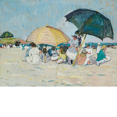 Lot 99 - Jane Peterson American, 1876-1965 Day at the...