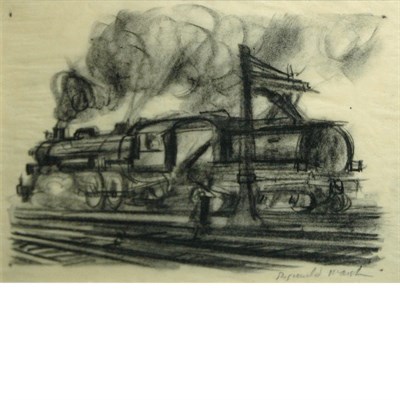 Lot 71 - Reginald Marsh American, 1898-1954 Preparatory...