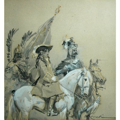 Lot 27 - Woiciech (Aldabert) Ritter von Kossak Polish,...