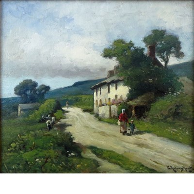 Lot 81 - Edmund Aubrey Hunt Anglo/American, 1855-1922...