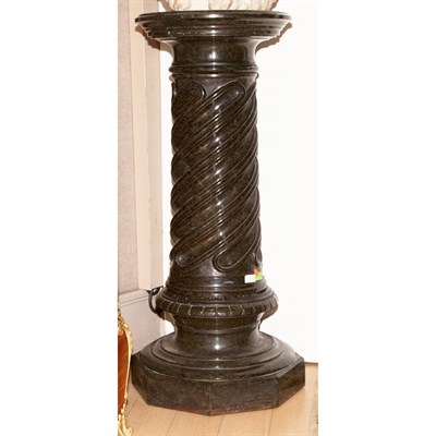 Lot 536 - Neoclassical Style Green Serpentine Marble...