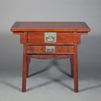 Lot 300 - Chinese Huanghuali Alter Coffer 20th Century...
