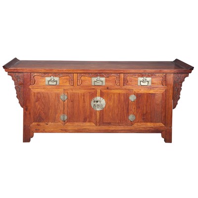 Lot 304 - Chinese Huanghuali Alter Coffer 20th Century...