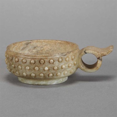 Lot 116 - Chinese Jade Handled Cup 18th/19th Century Of...
