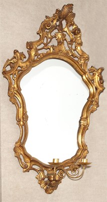 Lot 347 - Italian Rococo Style Gilt-Wood Two-Light...