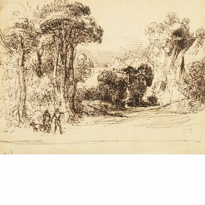 Lot 42 - Camille Pissarro French, 1831-1903 Paysage...