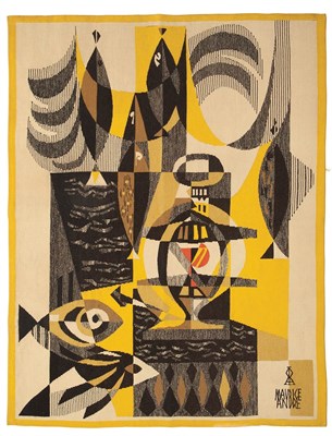Lot 189 - Maurice André Wool Tapestry Untitled Height 52...