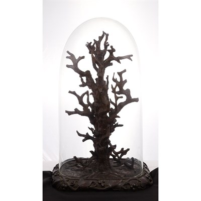 Lot 103 - Black Forest Carved Wood Table Stand 19th...