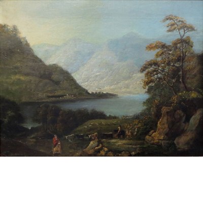 Lot 101 - Continental School 19th Century Alpine...