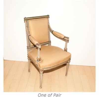 Lot 426 - Pair of French Neoclassical Style Parcel Gilt...