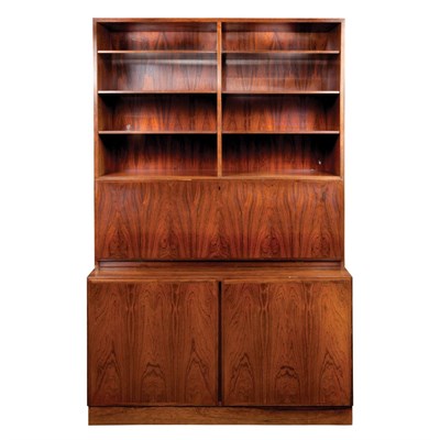 Lot 373 - Danish Modern Design Secretary Cabinet, mid...