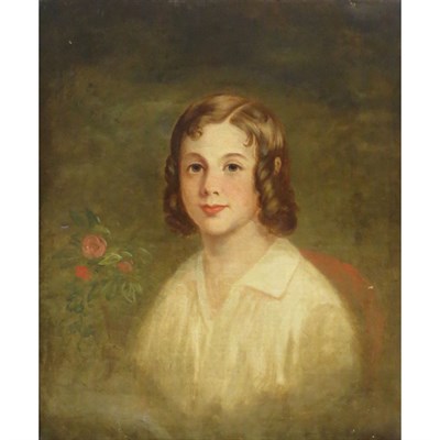 Lot 7 - American School 19th/20th Century Portrait of...