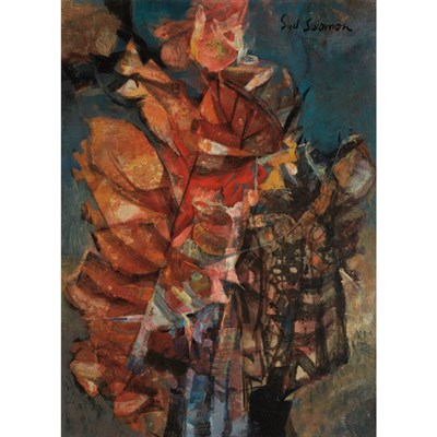 Lot 14 - Syd Solomon American, 1917-2004 Flowering Bush,...
