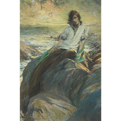 Lot 53 - Eric L. Pape American, 1870-1938 Love's Young...