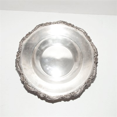 Lot 496 - Peruvian Sterling Silver Center Bowl...