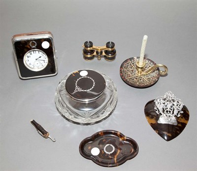 Lot 262 - Group of George II Silver Mounted and Silver...