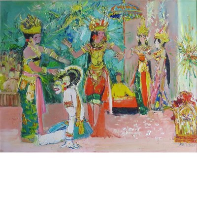 Lot 7 - Yolande Ardisonne French, b. 1927 Danses a...