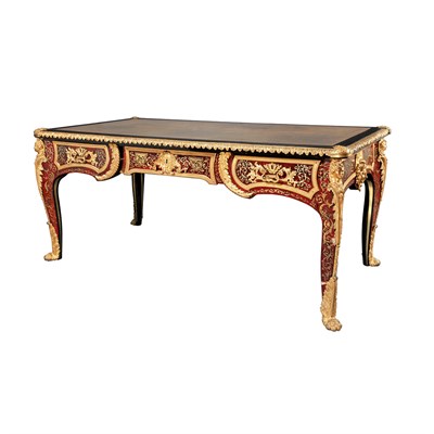 Lot 518 - George IV Gilt-Bronze Mounted Brass Inlaid...