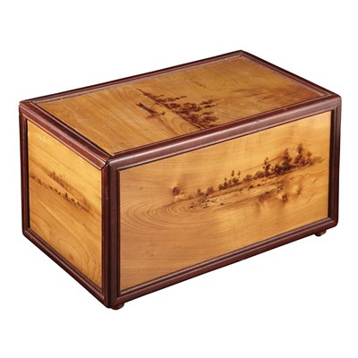Lot 404 - Emile Galle Art Nouveau Marquetry Inlaid...
