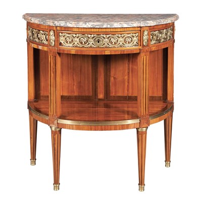 Lot 372 - Louis XVI Gilt-Bronze Mounted Tulipwood and...