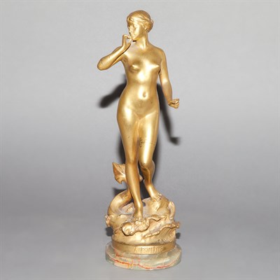 Lot 481 - Gilt-Bronze Figure of Amphitrite Cast from a...
