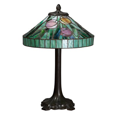 Lot 430 - J. A. Whaley & Co. Patinated-Metal and Leaded...