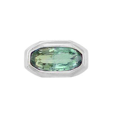 Lot 441 - Gentleman's Platinum and Alexandrite Ring