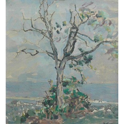 Lot 92 - Herman Rose American, 1909-2007 Tree Signed H....