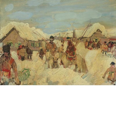 Lot 41 - Leon Schulman Gaspard Russian/American,...