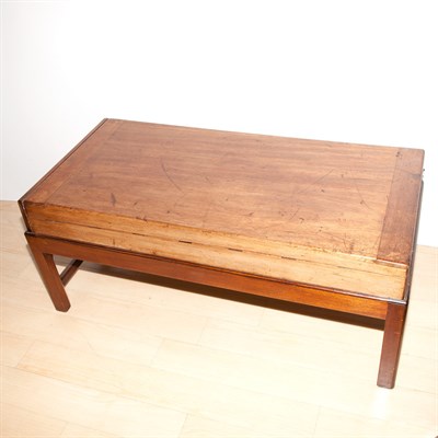 Lot 149 - George III Mahogany Tric-Trac Table Height...