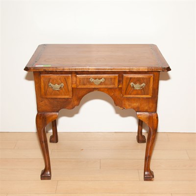 Lot 658 - George III Style Walnut Lowboy Height 28...