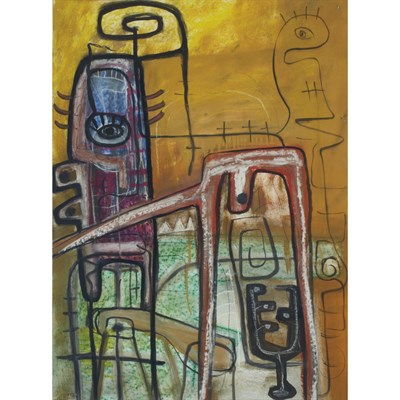 Lot 364 - Danny Simmons American, b. 1954 Untitled...