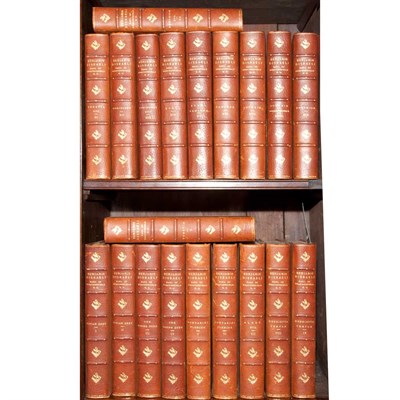 Lot 599 - [FINE BINDINGS] DISRAELI, BENJAMIN. Works....