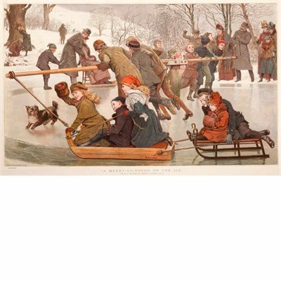 Lot 135 - After L. Keppler THE COURT OF KING CHRISTMAS......