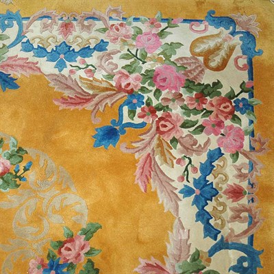 Lot 499 - Chinese Carpet China, contemporary The gold...
