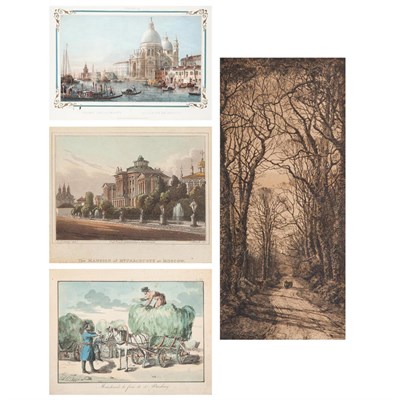 Lot 110 - After Giovanni Pividor VENEZIA: CHIRSA DELLA...