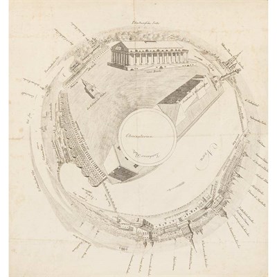 Lot 96 - Eigenthum BIRD'S-EYE VIEW OF PETERSBURG...
