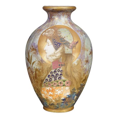 Lot 337 - Riessner, Stellmacher & Kessel Amphora Pottery...