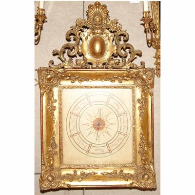 Lot 541 - Louis XV Style Gilt-Wood Barometer Height 36...
