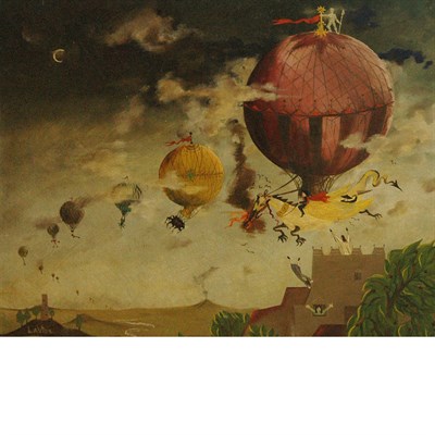 Lot 61 - 20th Century School Hot Air Balloon Fantasy...