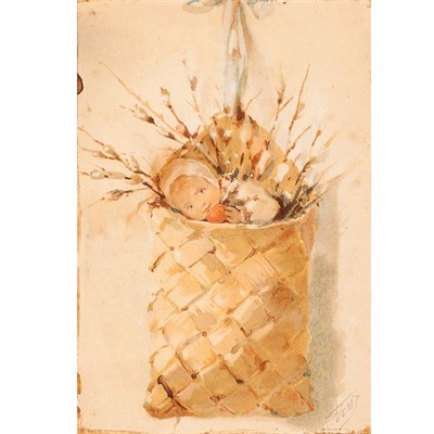 Lot 120 - 20th Century The Hanging Basket Signed...