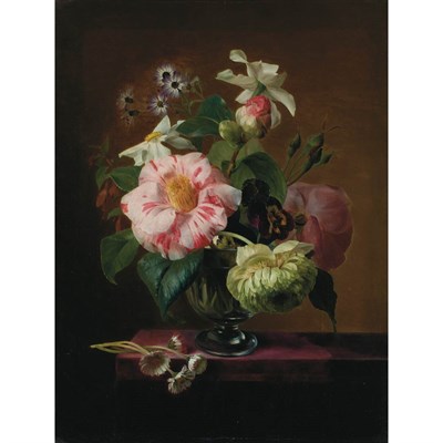 Lot 87 - Attributed to E. Agathe Pilon Still Life of...