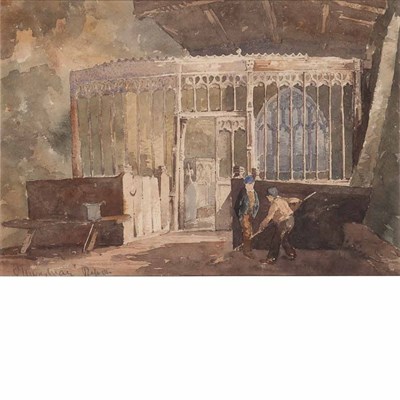 Lot 158 - British School 19th Century Ripon Cathedral...