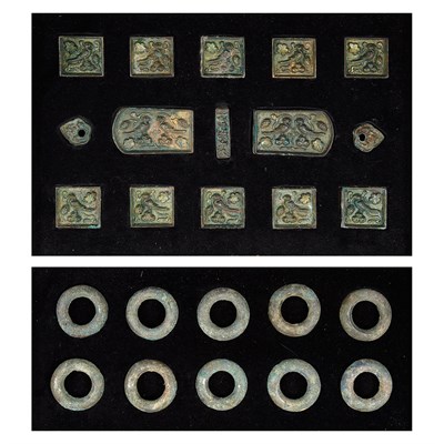 Lot 28 - Chinese Gilt-Bronze Belt Han Dynasty...