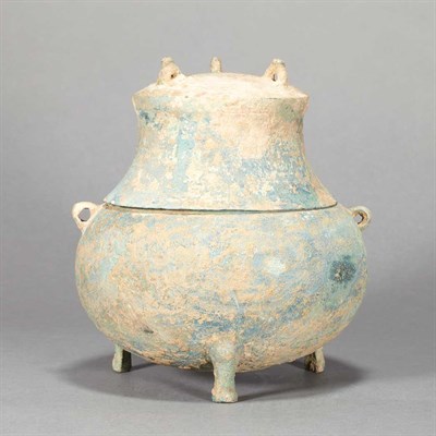 Lot 92 - Chinese Bronze Hu Eastern Han Dynasty The...