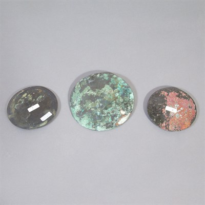 Lot 188 - Group of Three Chinese Archaic Bronze Mirrors...