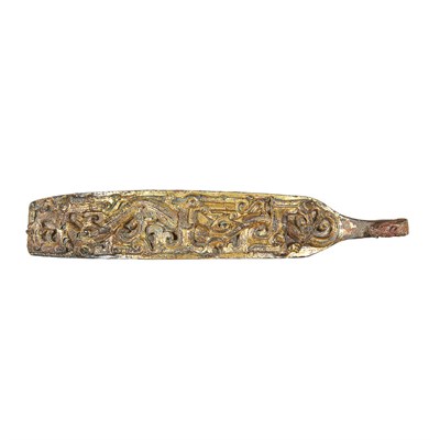 Lot 80 - Chinese Gilt-Bronze Belt Hook Han Dynasty The...