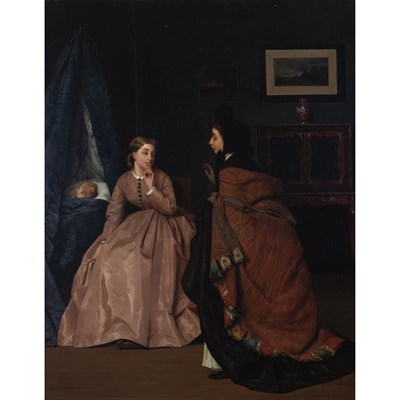 Lot 8 - Jules Adolphe Goupil French, 1839-1883 In...